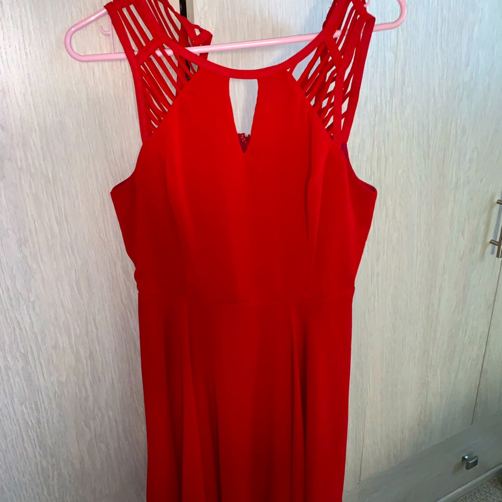 NEW red cocktail dress